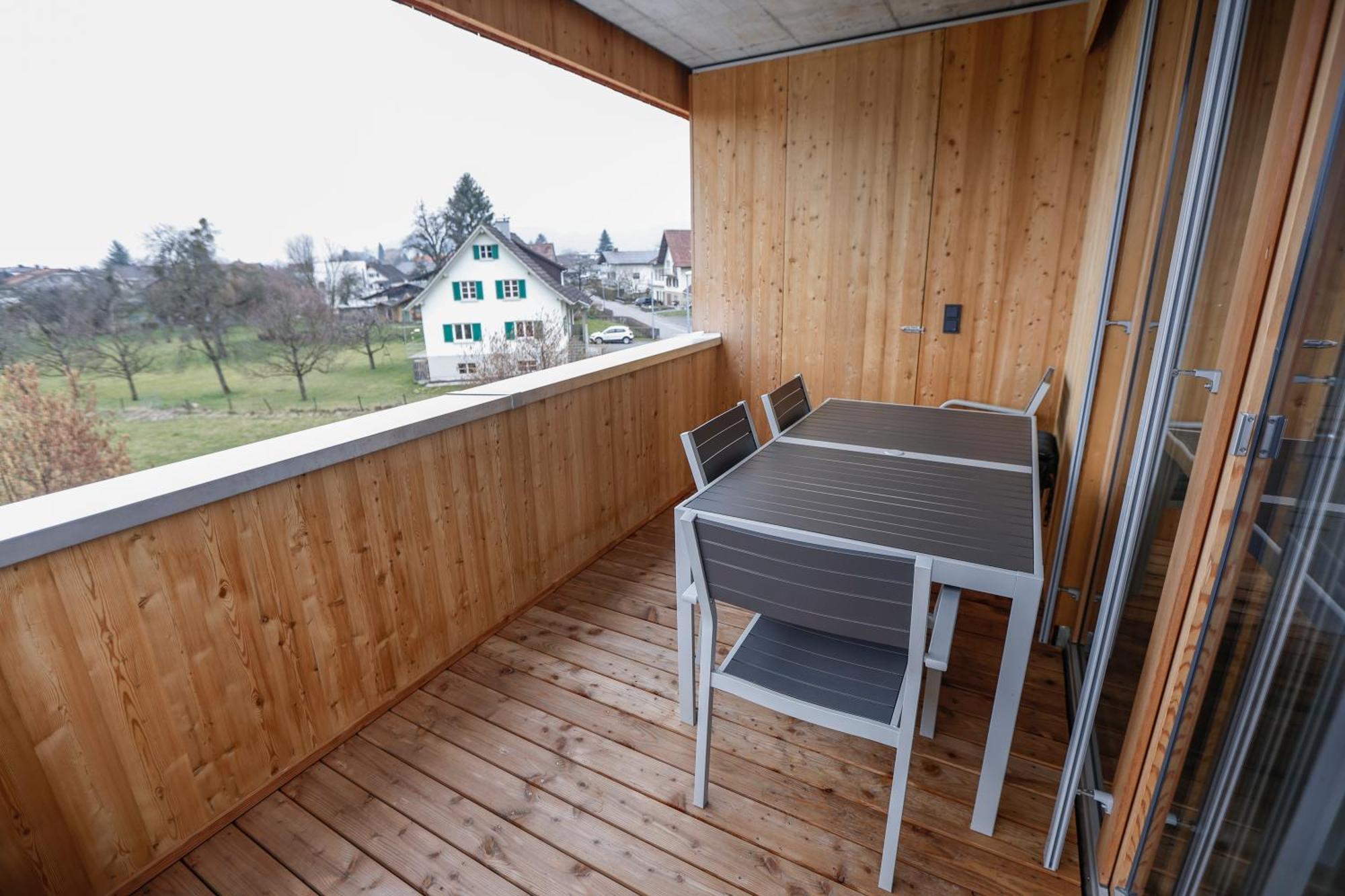 Boutique Apartments Lustenau Nachhaltige Kuehlung Ueber Erdsonde Und Fussbodenkuehlung Kamer foto
